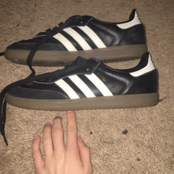 Samba adidas, black and white, worn maybe 10 times - Picture 2 of 3